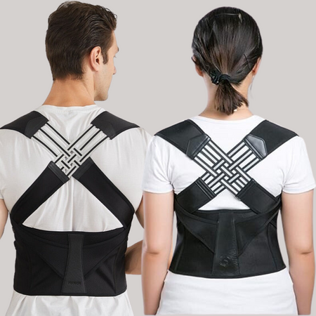 Adjustable Back Posture Belt Unisex