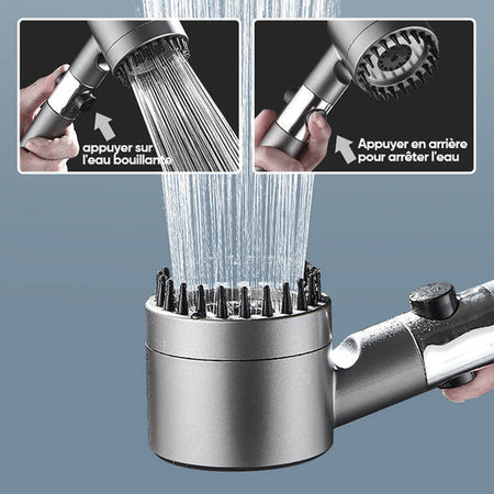 Multifunctional high pressure shower set