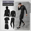 5 Pcs/Set Fitness Compression Sports Suit Clothes Running