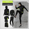5 Pcs/Set Fitness Compression Sports Suit Clothes Running