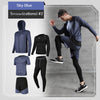 5 Pcs/Set Fitness Compression Sports Suit Clothes Running