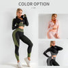 3pcs Seamless Workout Outfits Sets