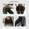 3pcs Seamless Workout Outfits Sets