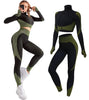 3pcs Seamless Workout Outfits Sets