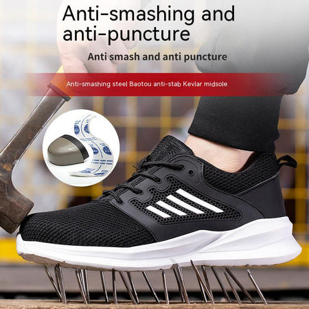 Lightweight and Breathable Safety Shoes