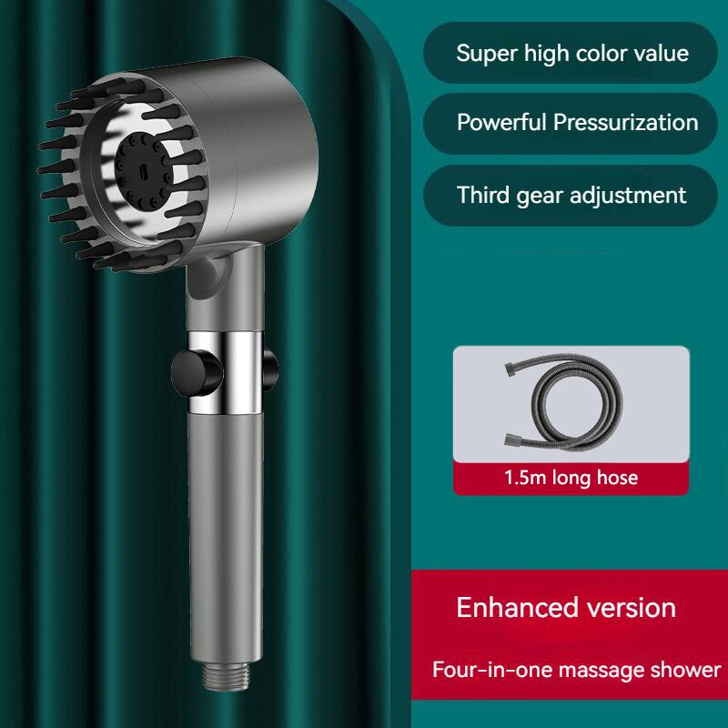 Multifunctional high pressure shower set