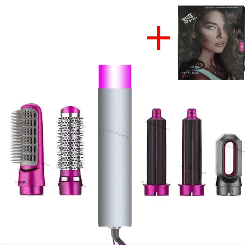 5 in 1 hair curler and straightener